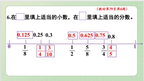 人教版小数五年级下册第4单元课本练习十九（课本P78-79页）ppt13页