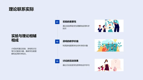 科学教育实践创新PPT模板