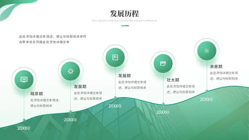 绿色简约科技线条产品介绍公司介绍项目介绍企业介绍ppt模板