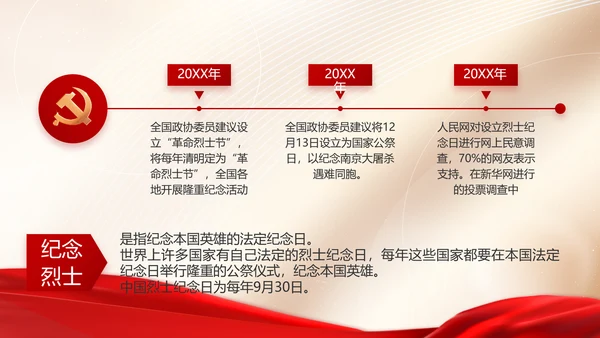 党建党支部年终工作总结汇报PPT党课