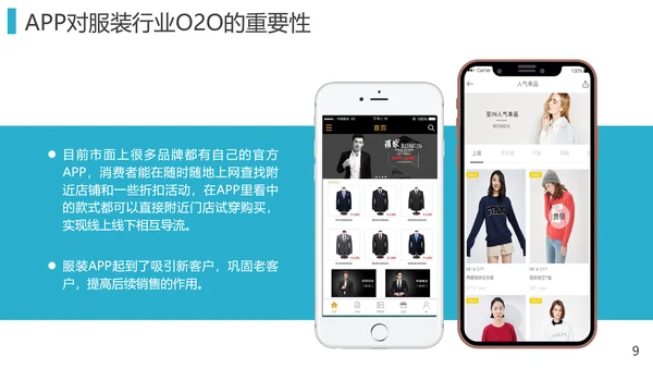 零售业第三产业o2o解决方案PPT模板