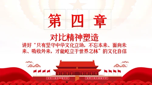 新时代中国青年坚定道路理论制度文化自信PPT党课