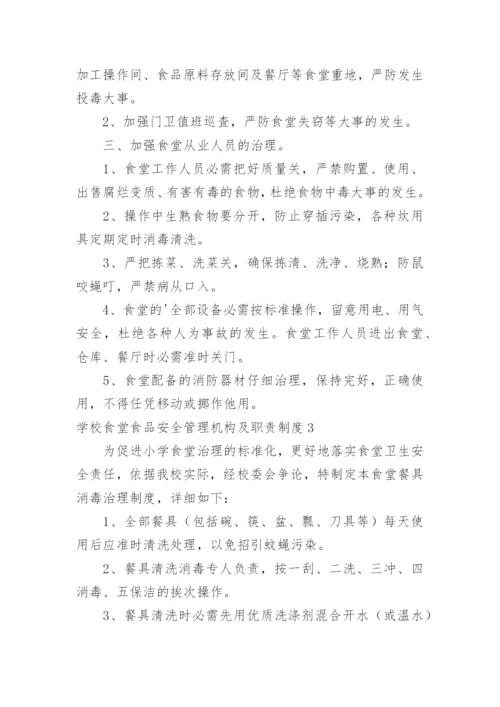 学校食堂食品安全管理机构及职责制度.docx