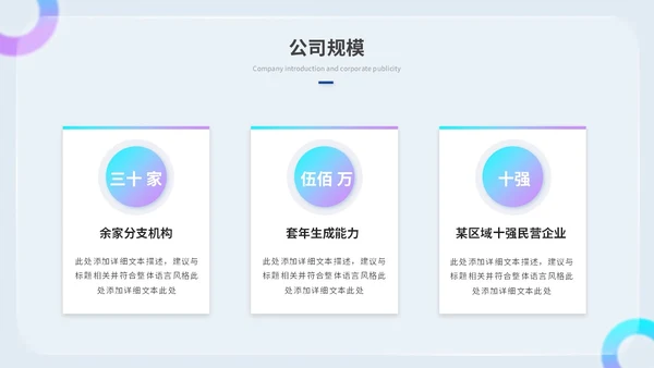 创意毛玻璃风产品介绍公司介绍商业计划书ppt模板