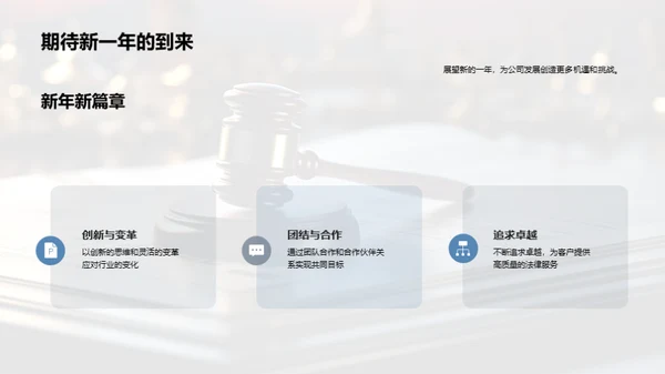 法律业界：挑战与突破