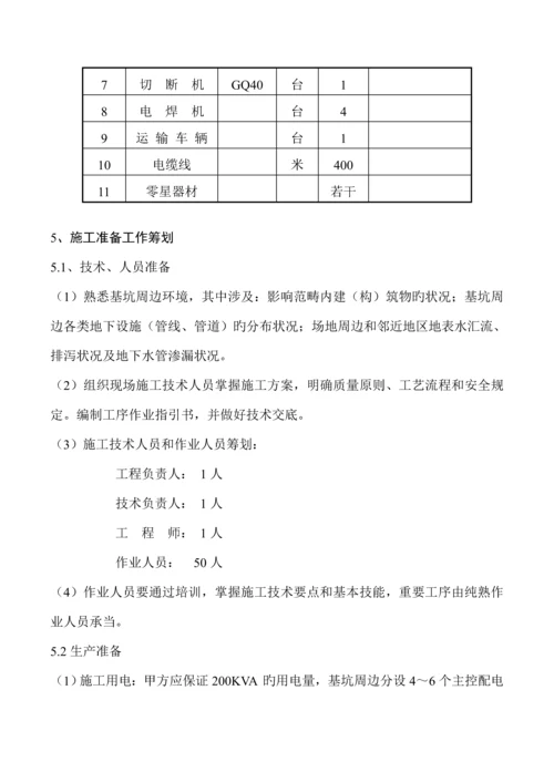 基坑锚喷综合施工专题方案.docx