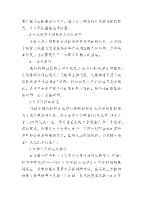 机场水泥混凝土的管理论文.docx