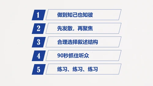 五步打造精彩演讲读书笔记PPT模板