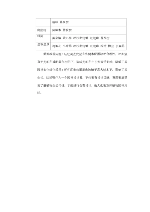 海口市白沙门主要园林树种调查研究报告.docx