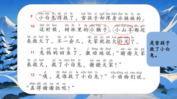 21雪孩子 课件(共32张PPT)