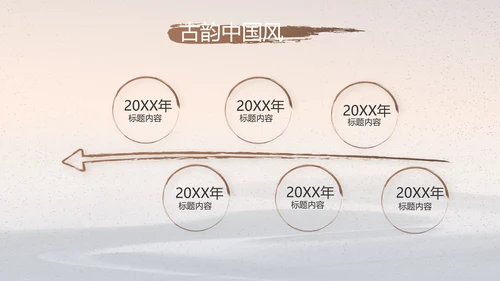 水墨中国风中国汉字文化介绍宣传动态PPT