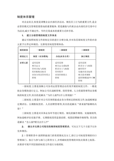 制度体系建议(标准).docx