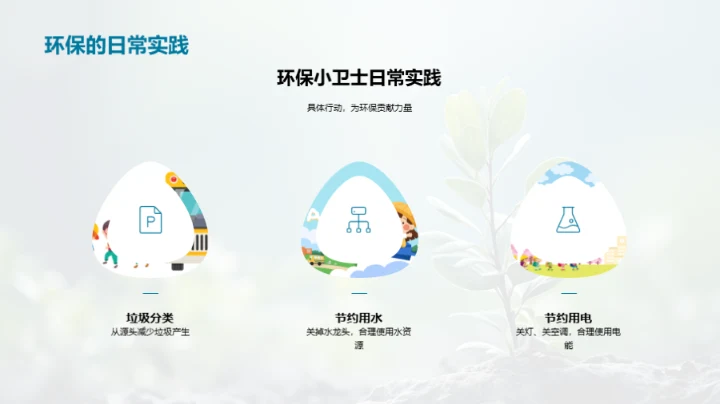 绿色生活实践者