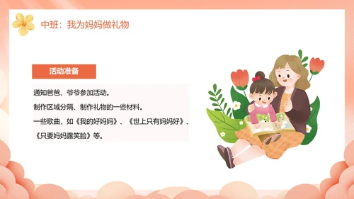 幼儿园妈妈的爱母亲节PPT模板