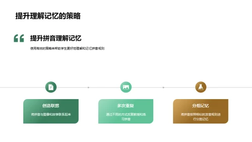 拼音教学新策略