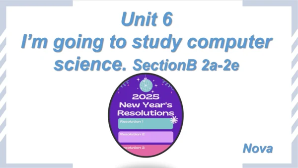 Unit 6 Section B 3a-self-check课件 2024-2025学年人教版八年级