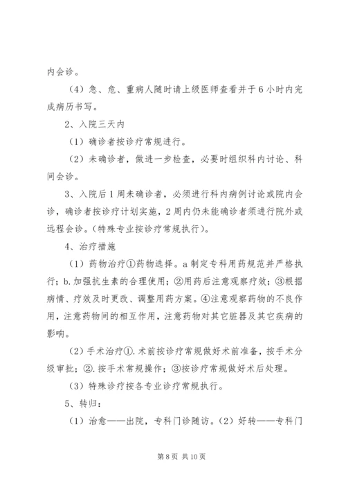XX年医疗质量管理与持续改进实施方案.docx