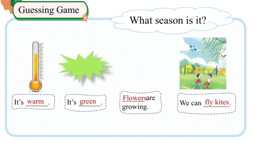 Unit 2 My favourite season Part A Let's learn课件（45