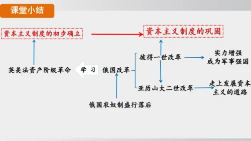 2025年春统编版九年级历史下册 第2课 俄国的改革（课件）