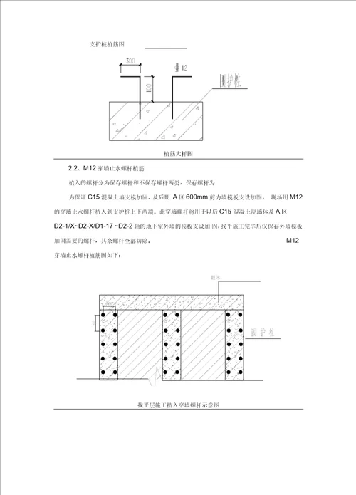 XX项目单侧支模施工方案