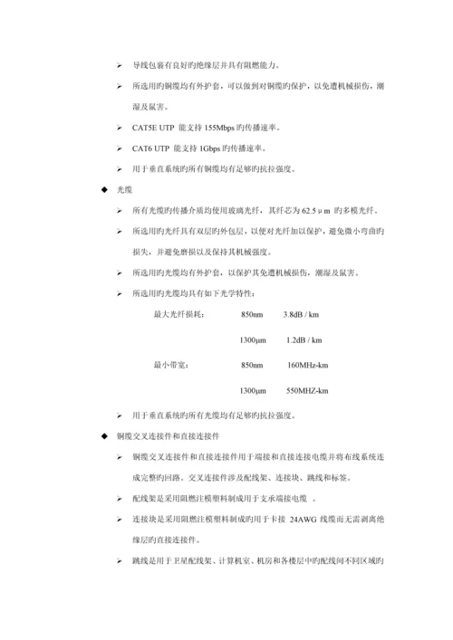 教学楼综合布线设计专题方案.docx