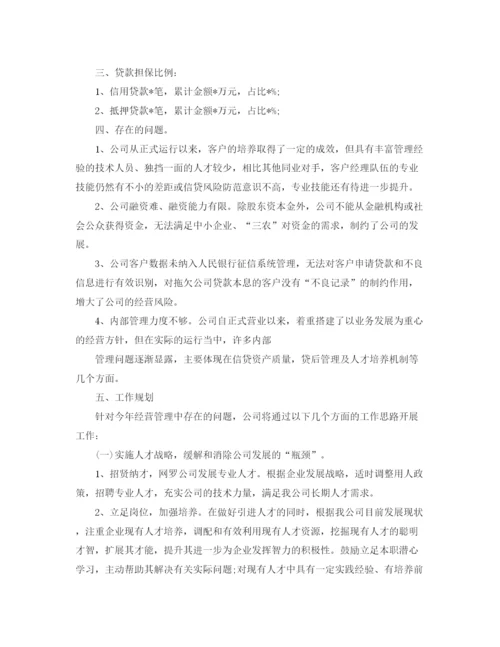 精编之贷款公司年终总结范文3篇.docx