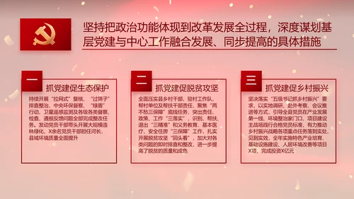党支部党员大会年终工作总结PPT