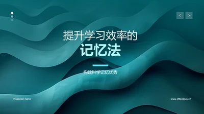 提升学习效率的记忆法PPT模板