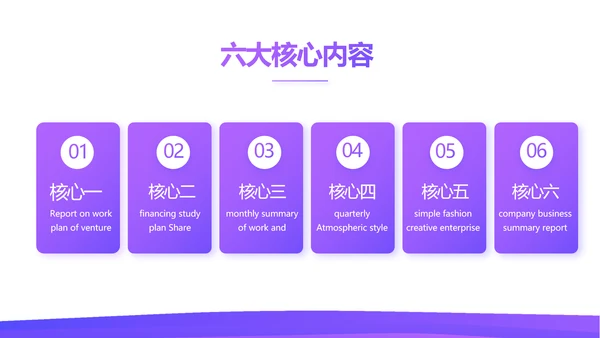 紫色简约每月工资投资理财规划PPT