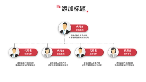 红色商务工作计划总结汇报通用PPT模板