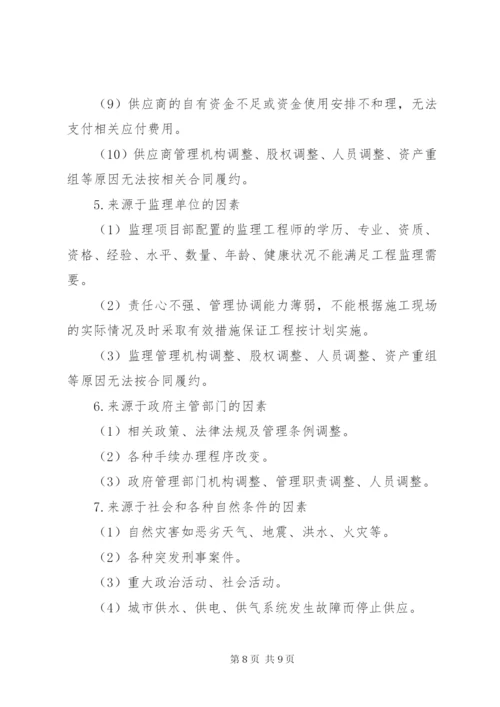 工程进度调节制度及影响进度的原因分析.docx
