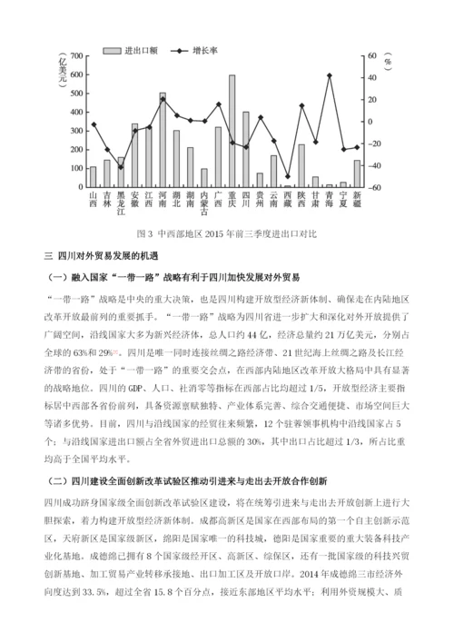 四川省进出口分析与预测.docx