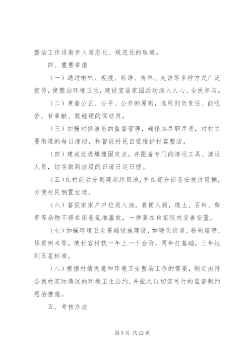 社区环境卫生实施方案.docx