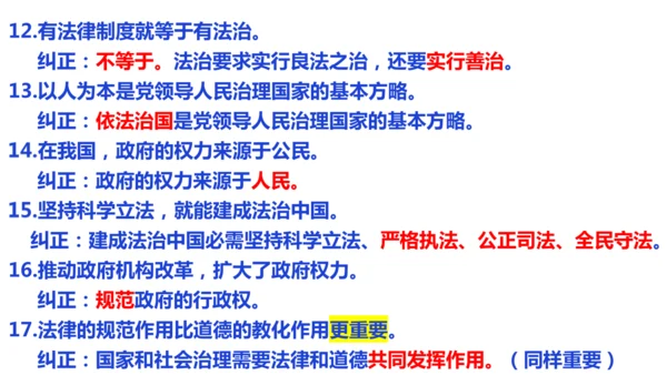 第二单元  民主与法治