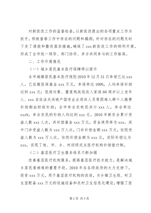 县深化医药卫生体制改革进展情况报告 (2).docx