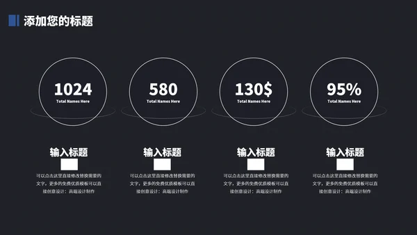 蓝色简约大气高端工作汇报年中总结述职报告答辩演讲晋升商业计划书PPT模板