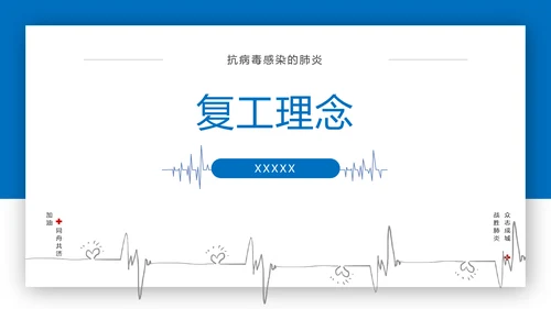 新冠病毒复工疫情防控PPT方案