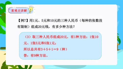 第五单元：认识人民币(单元复习课件)-人教版一年级数学下册(共34张PPT)