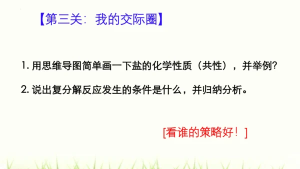 人教版九年级化学下册第十一单元 盐 化肥复习课件(共23张PPT)