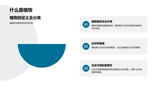 植物多样性教学PPT模板