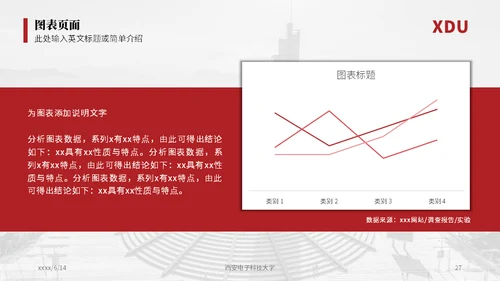 西安电子科技大学论文答辩通用ppt模板