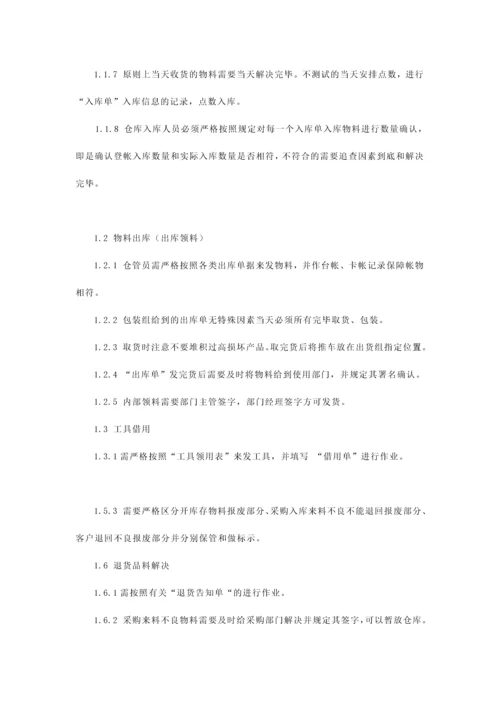 仓库管理制度范本.docx