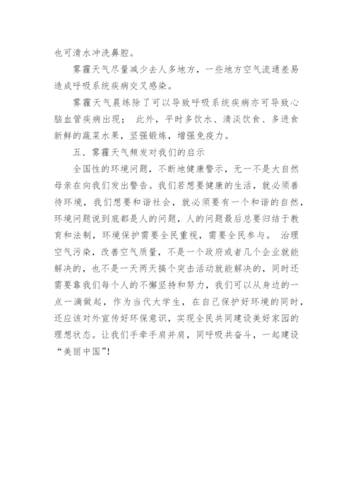论文：什么是雾霾.docx