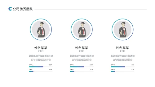高逼格创意企业宣传公司简介商务PPT模板