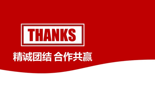 红色简约大气企业员工入职培训PPT模板