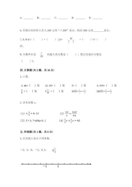 沪教版数学六年级下册期末检测试题附答案（培优b卷）.docx