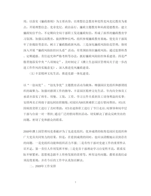 精编党建述职报告范文.docx