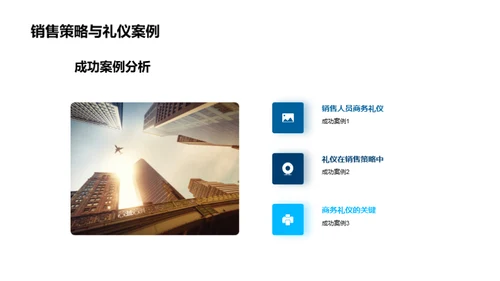 商务礼仪助力房产销售
