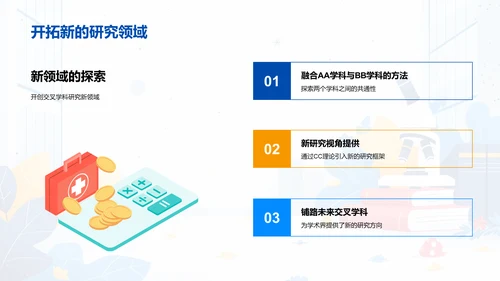 交叉学科答辩报告PPT模板