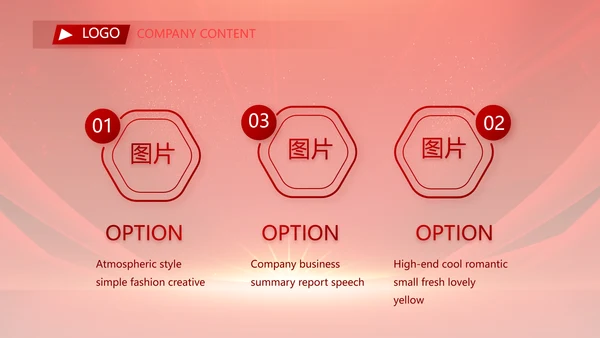 红色签约仪式启动大会战略合作策划PPT模板